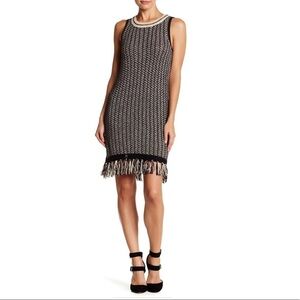Romeo & Juliet Couture Knit Fringe Tank Dress